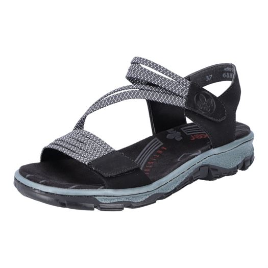 Rieker femme 68871 noir2322101_2 sur voshoes.com