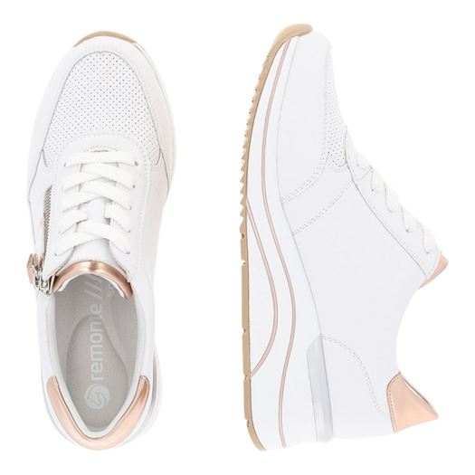 Remonte femme d0t04 blanc2322601_4 sur voshoes.com