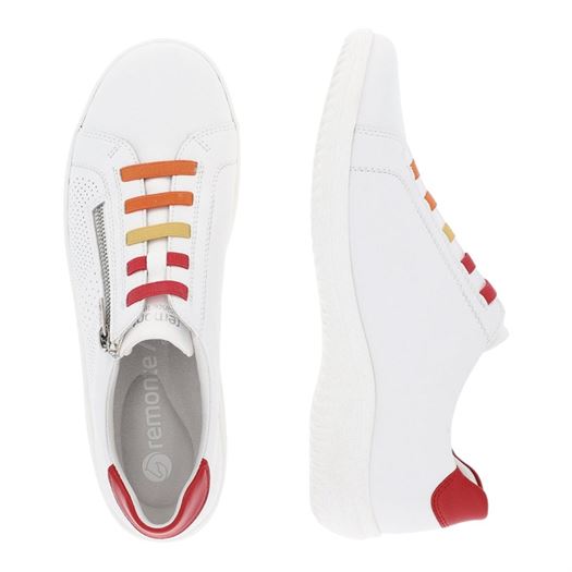 Remonte femme d1e02 blanc2323401_4 sur voshoes.com