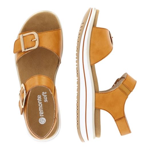 Remonte femme d1j51 orange2324001_4 sur voshoes.com