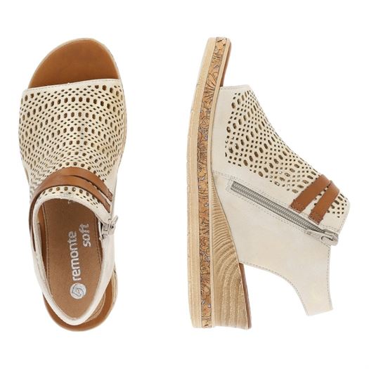 Remonte femme d3075 beige2324601_4 sur voshoes.com