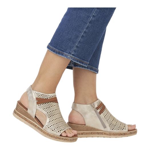 Remonte femme d3075 beige2324601_5 sur voshoes.com