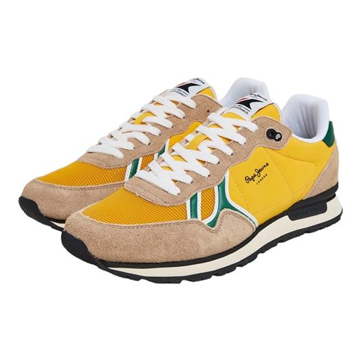 Pepe jeans homme brit fun m jaune2331101_2 sur voshoes.com