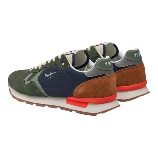 Pepe jeans homme brit mix m vert2331301_3 sur voshoes.com