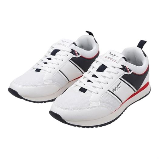 Pepe jeans homme dublin brand blanc2331401_2 sur voshoes.com