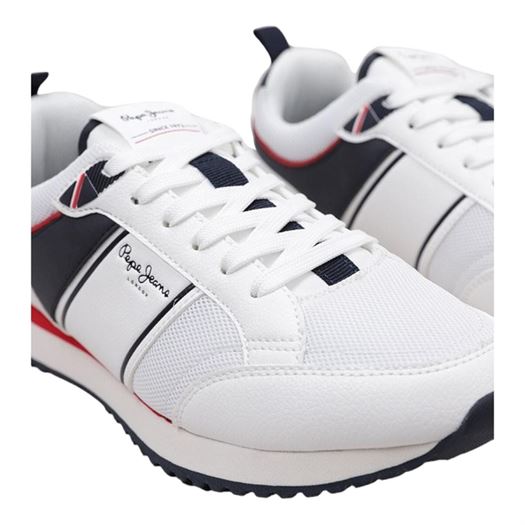 Pepe jeans homme dublin brand blanc2331401_3 sur voshoes.com