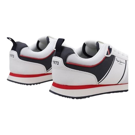 Pepe jeans homme dublin brand blanc2331401_4 sur voshoes.com