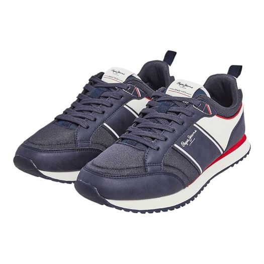 Pepe jeans homme dublin brand bleu2331402_2 sur voshoes.com