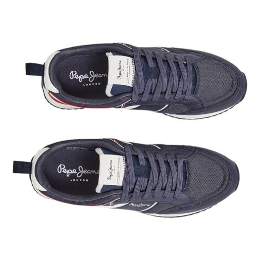 Pepe jeans homme dublin brand bleu2331402_5 sur voshoes.com