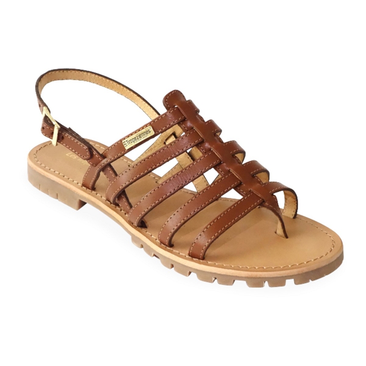 Les tropeziennes par m b femme hexaco marron2335202_2 sur voshoes.com