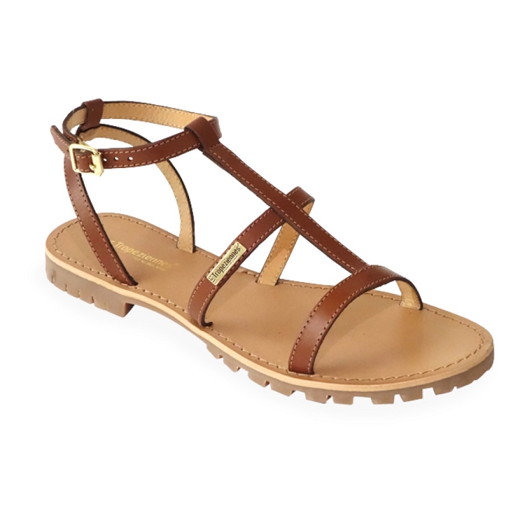 Les tropeziennes par m b femme hexom marron2335401_2 sur voshoes.com