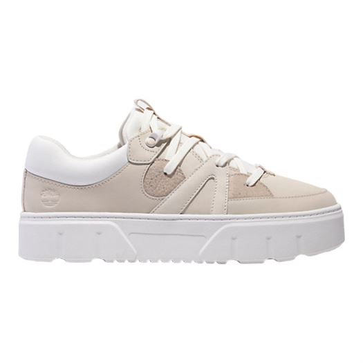 femme Timberland femme laurel court low lace up beige