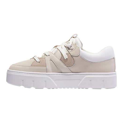Timberland femme laurel court low lace up beige2340001_3 sur voshoes.com