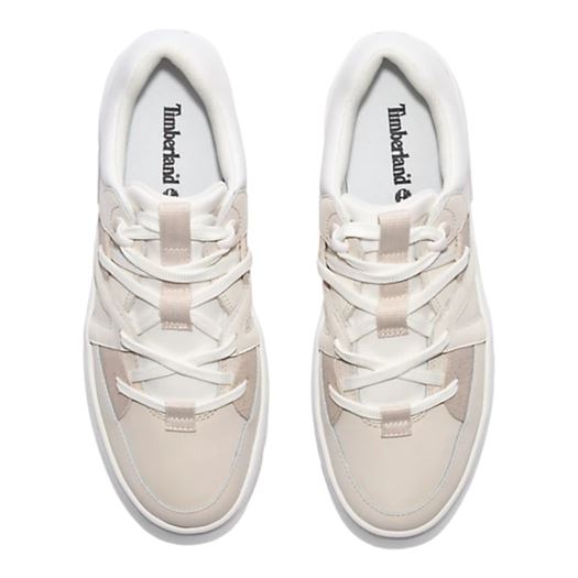 Timberland femme laurel court low lace up beige2340001_5 sur voshoes.com