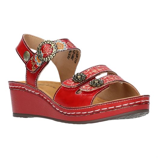 Laura vita femme facscineo 22 rouge2341601_3 sur voshoes.com