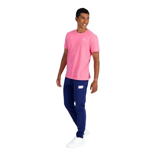 Le coq sportif homme ess p24 pant regular n°1 bleu2346401_6 sur voshoes.com