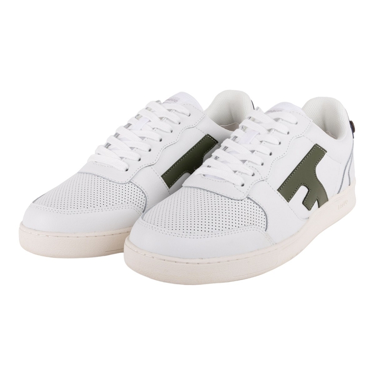 Faguo homme hazel baskets leather blanc2348701_2 sur voshoes.com