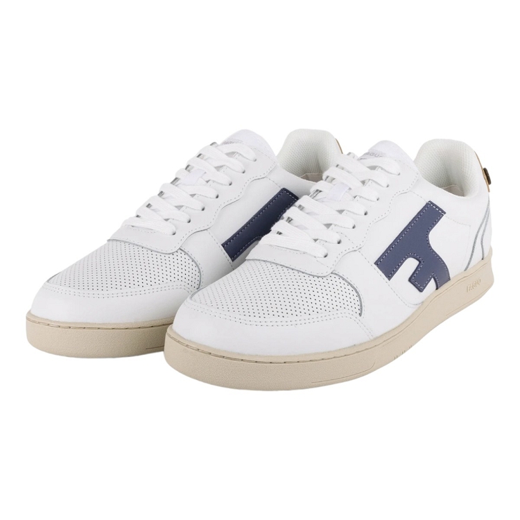 Faguo homme hazel baskets leather blanc2348702_2 sur voshoes.com