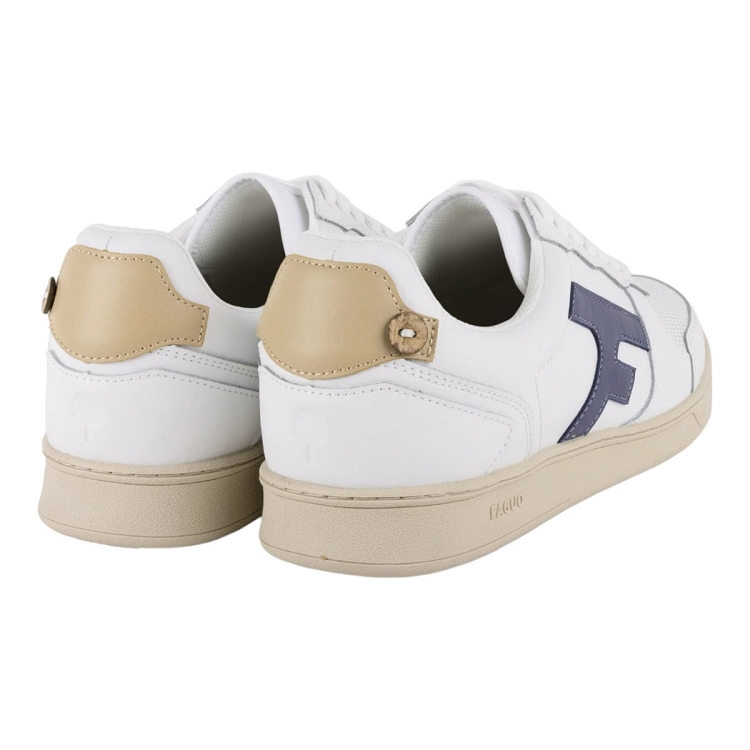 Faguo homme hazel baskets leather blanc2348702_3 sur voshoes.com