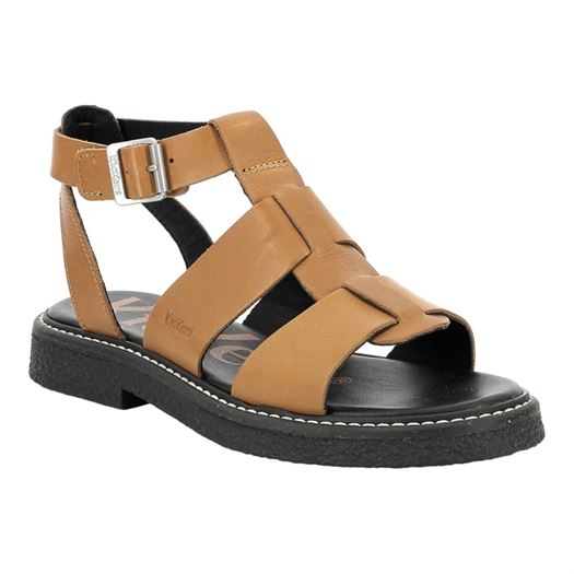 Kickers femme kick lila marron2350701_2 sur voshoes.com