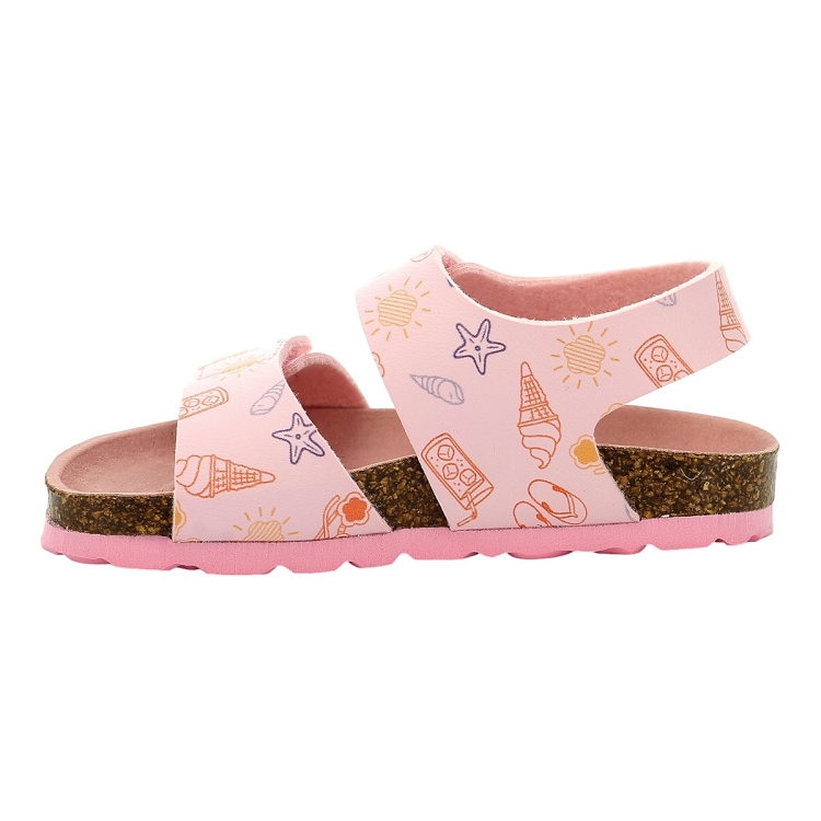 Kickers fille summerkro rose2351201_3 sur voshoes.com