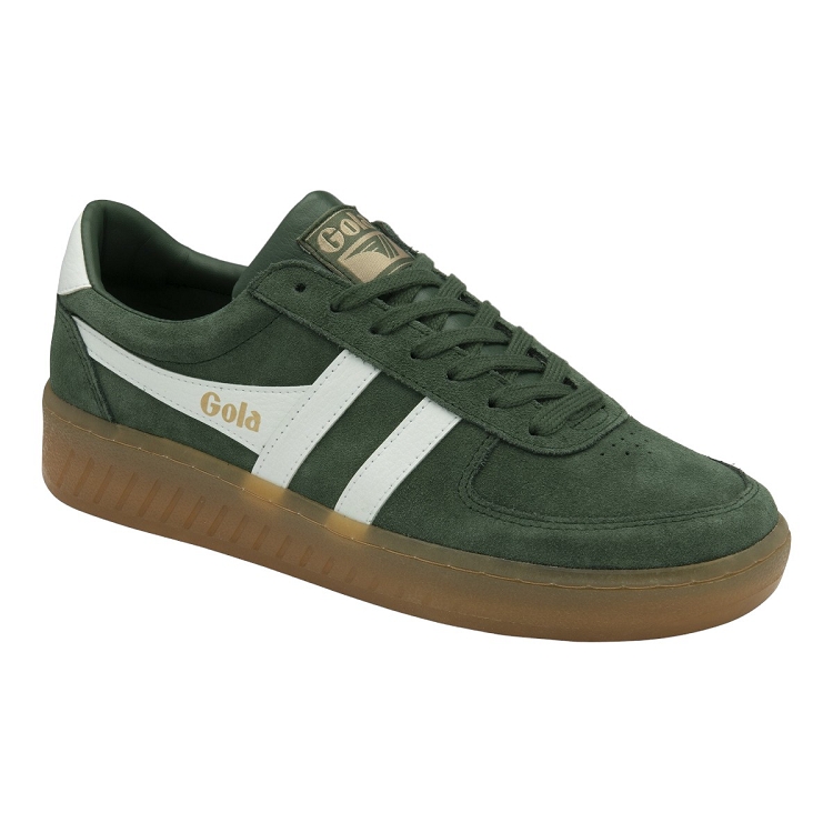 Gola femme grandslam suede vert2354504_2 sur voshoes.com