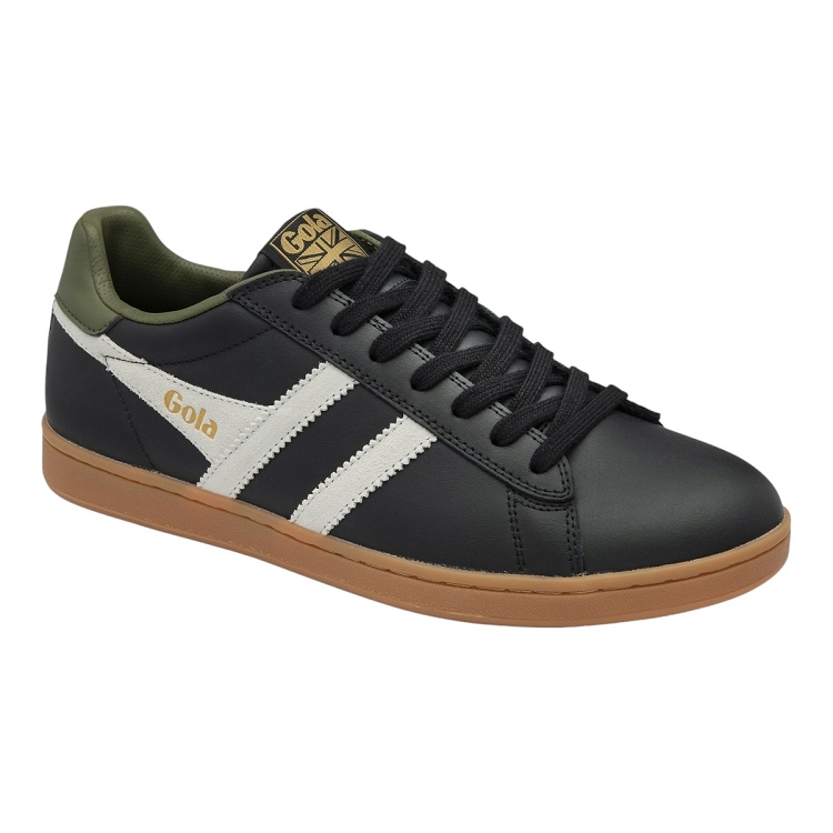 Gola homme equipe ii leather noir2355201_2 sur voshoes.com