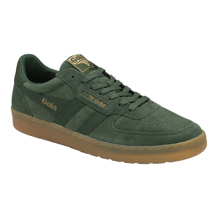 Gola homme gola hawk suede 86 vert2355304_2 sur voshoes.com