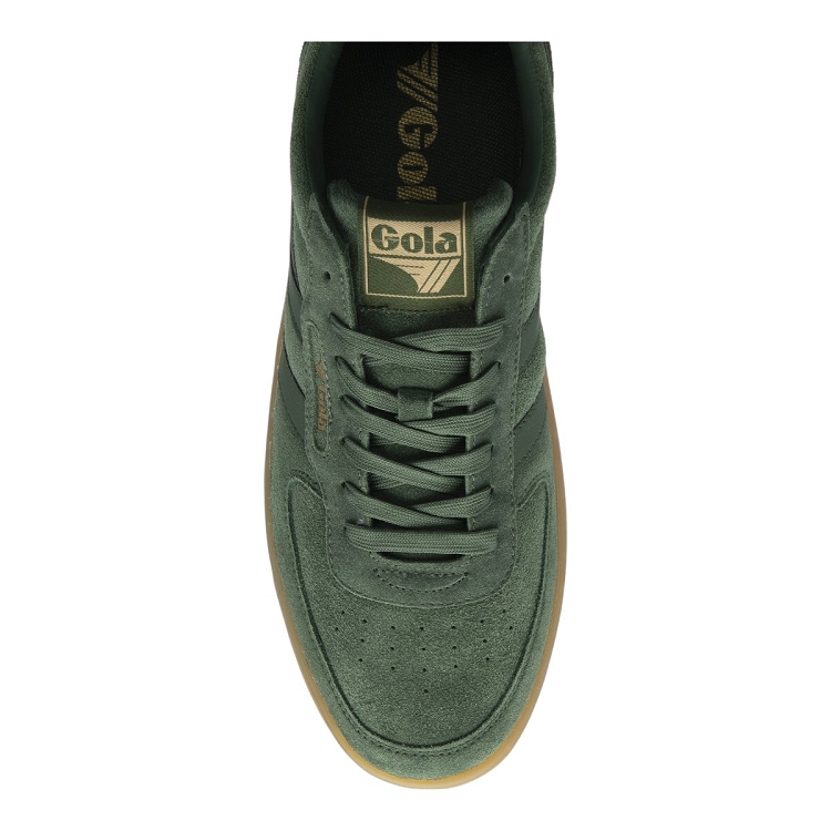 Gola homme gola hawk suede 86 vert2355304_4 sur voshoes.com