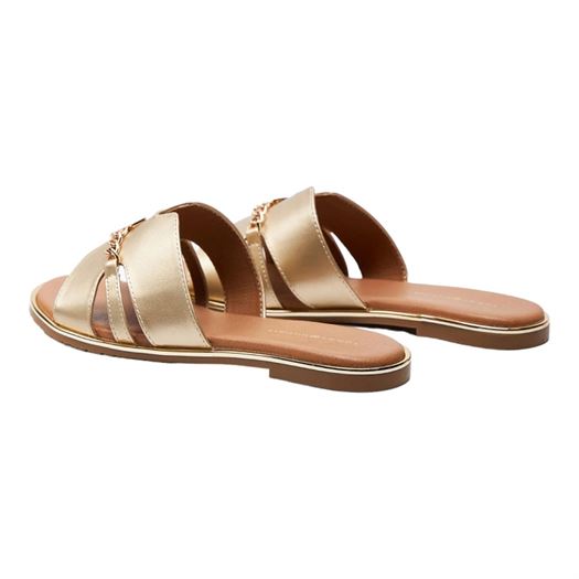 Tommy hilfiger femme flat slide or2357501_4 sur voshoes.com