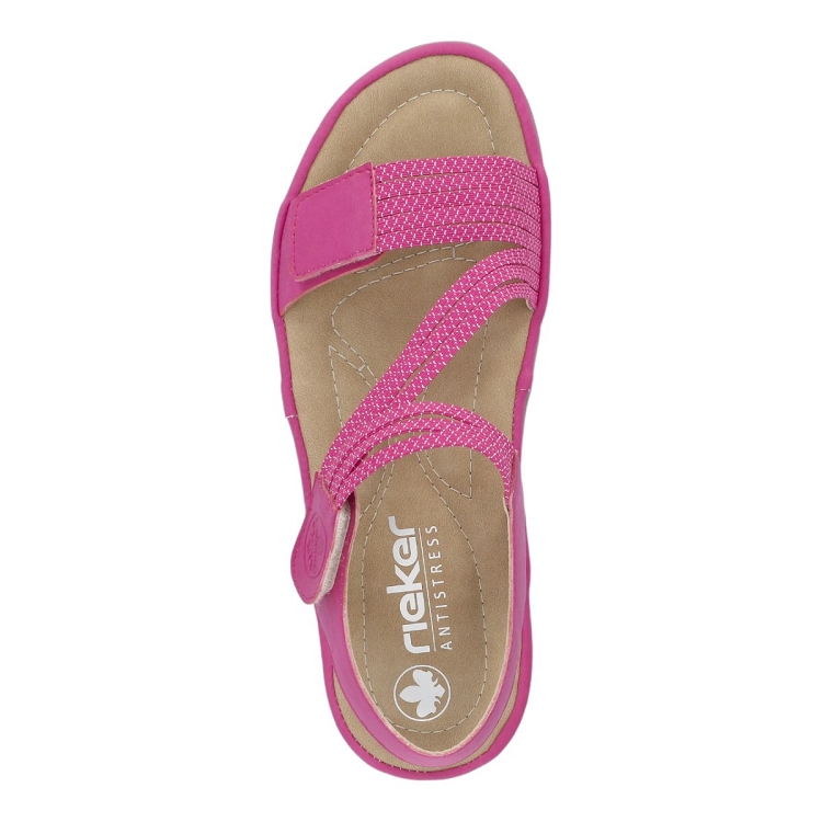Rieker femme 64870 rose2366901_5 sur voshoes.com