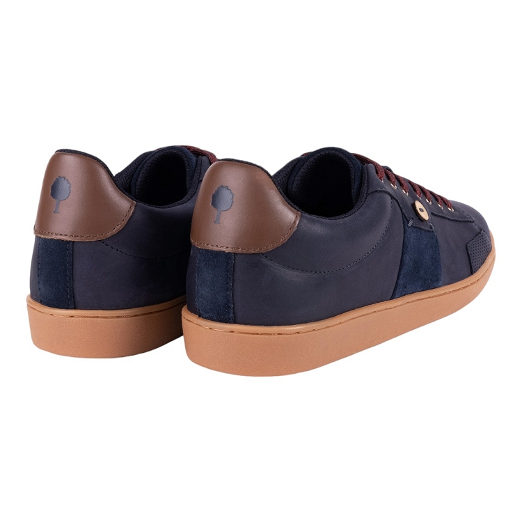 Faguo homme hosta leather suede bleu2370401_4 sur voshoes.com