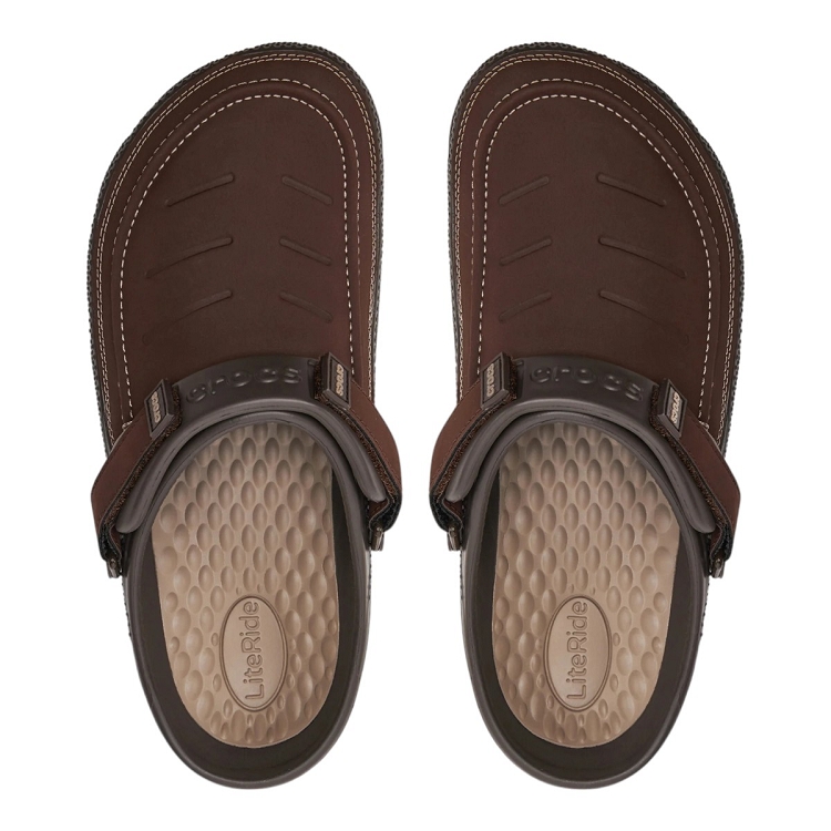 Crocs homme yukon vista ii lr clog marron2376001_5 sur voshoes.com