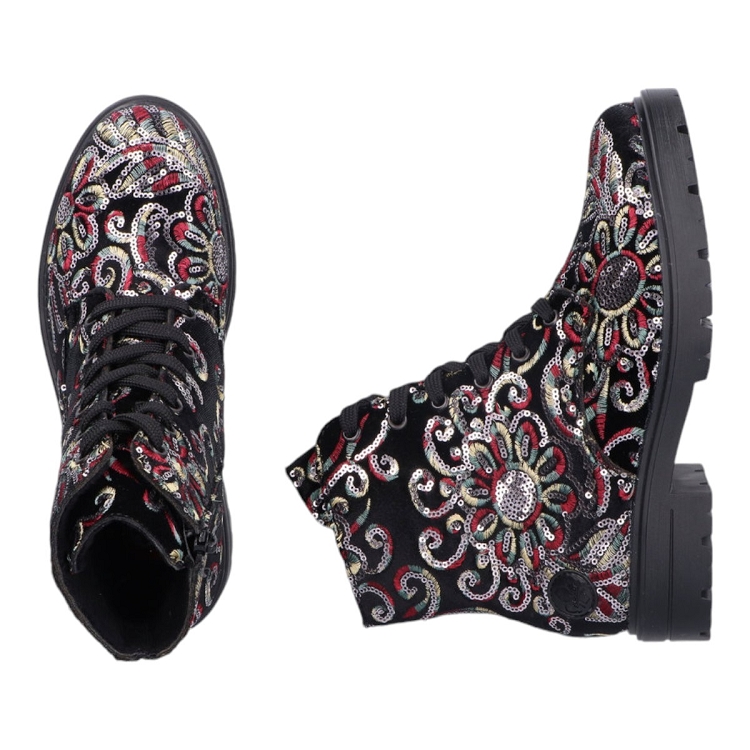 Rieker femme z2841 noir2511601_4 sur voshoes.com
