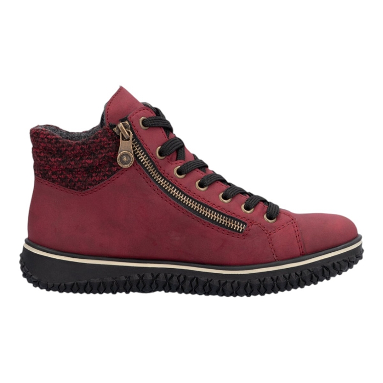 Rieker femme z4263 rouge2511802_3 sur voshoes.com