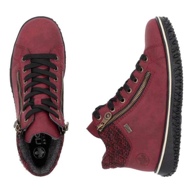 Rieker femme z4263 rouge2511802_5 sur voshoes.com
