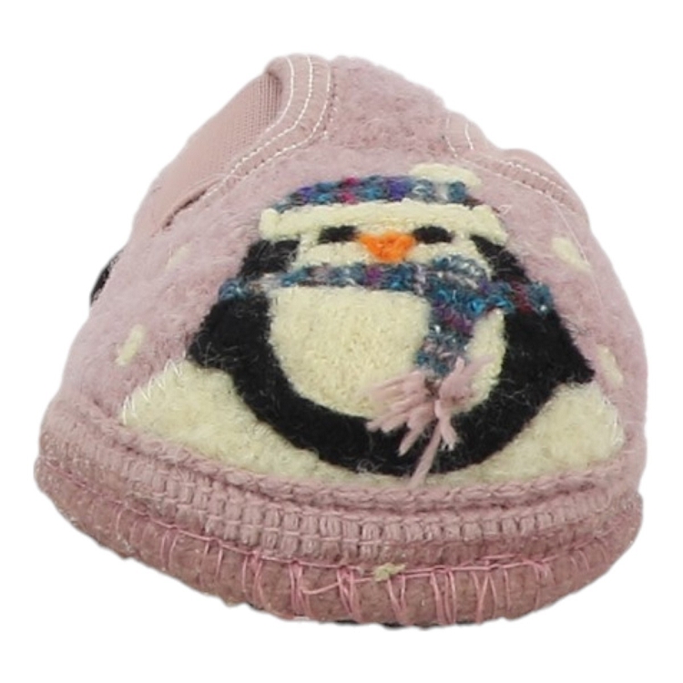 Haflinger fille slipper pingu rose2526802_4 sur voshoes.com