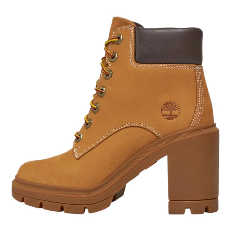 Timberland femme allington heights mid lace up marron2565502_3 sur voshoes.com