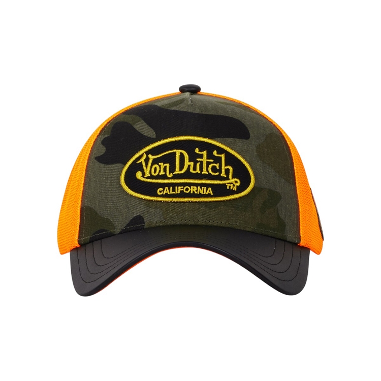 homme Von dutch homme casquettes trucker blanc