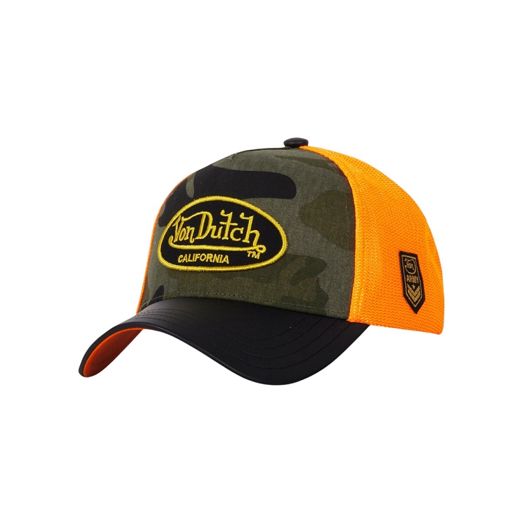 Von dutch homme casquettes trucker blanc2568001_2 sur voshoes.com