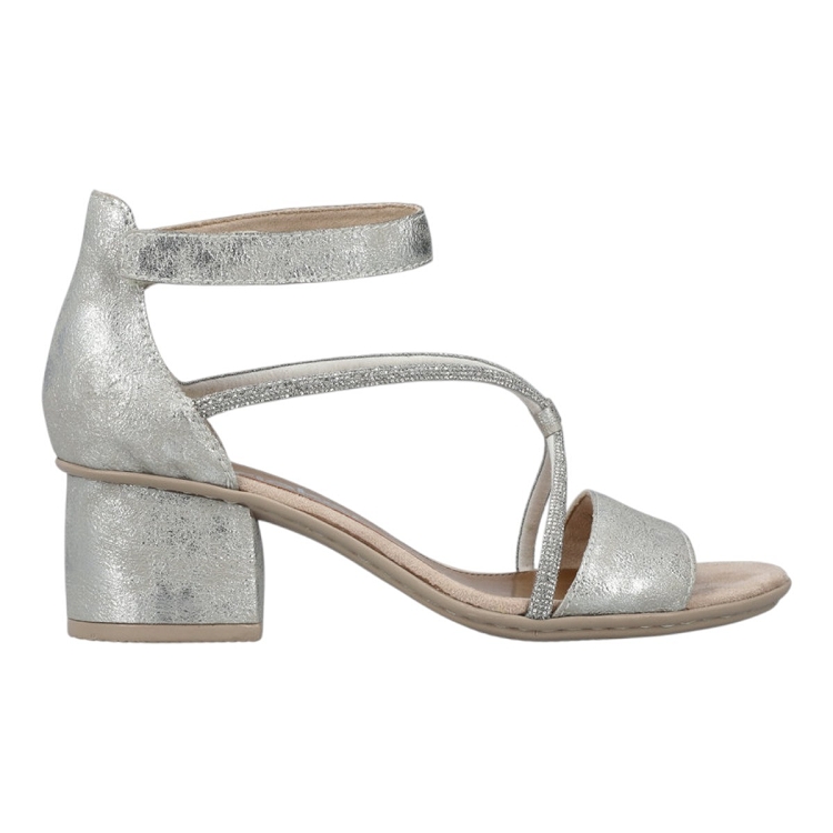 femme Rieker femme 64654 argent