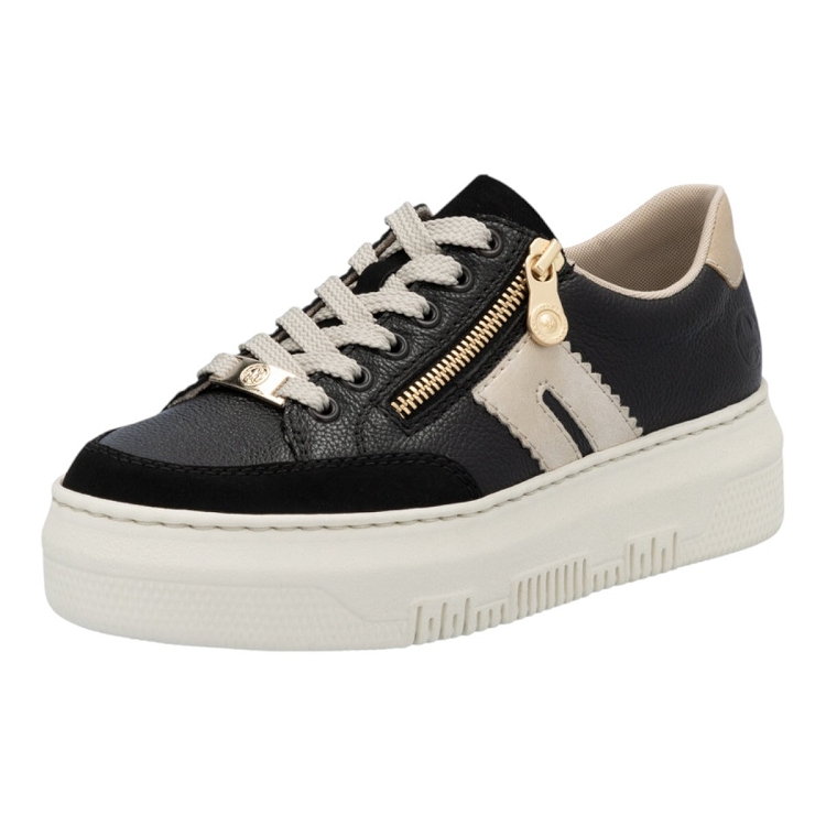 Rieker femme m1912 noir2587301_2 sur voshoes.com