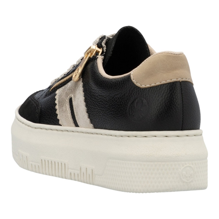Rieker femme m1912 noir2587301_3 sur voshoes.com