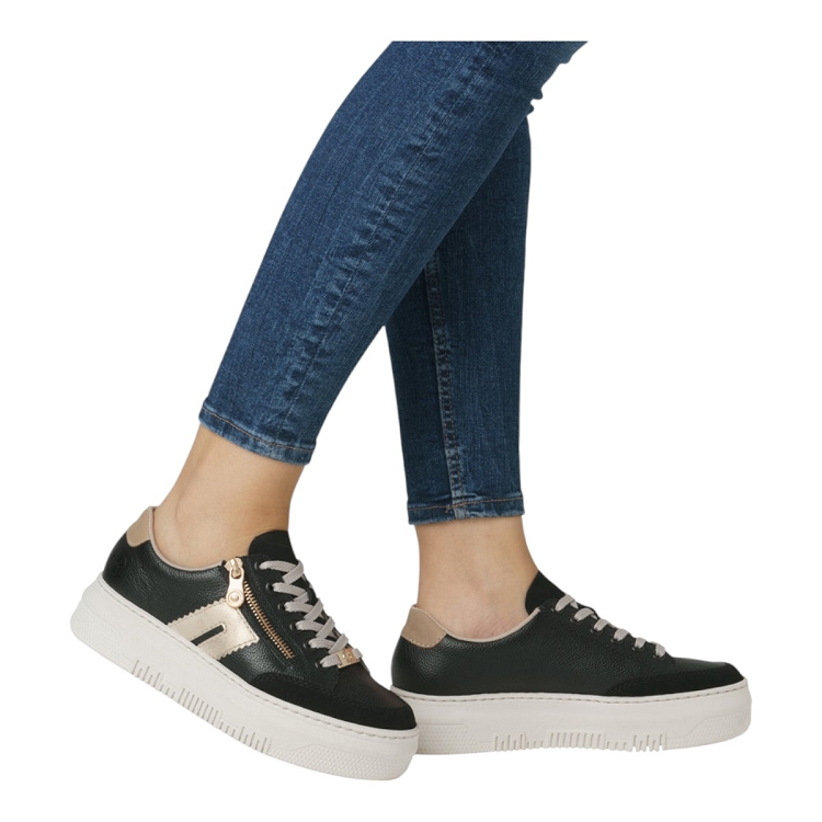 Rieker femme m1912 noir2587301_5 sur voshoes.com