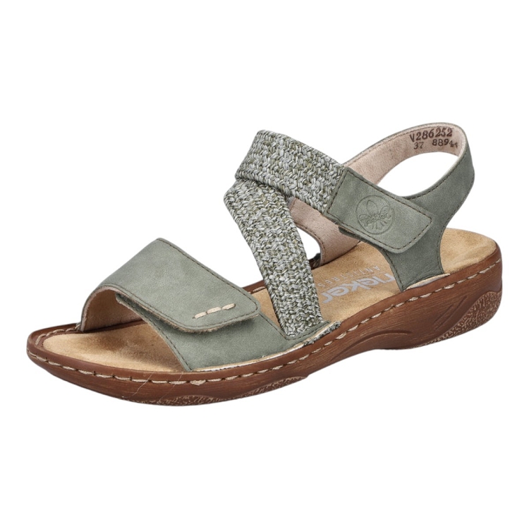 Rieker femme v2862 vert2588501_2 sur voshoes.com
