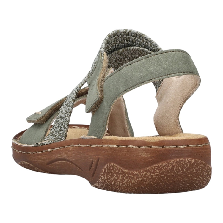 Rieker femme v2862 vert2588501_3 sur voshoes.com