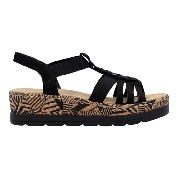 femme Rieker femme v3902 noir