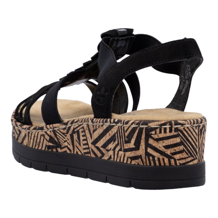 Rieker femme v3902 noir2588601_3 sur voshoes.com