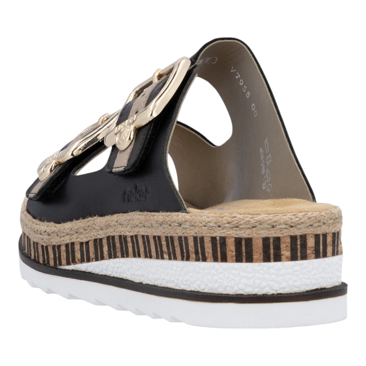 Rieker femme v7955 noir2588701_3 sur voshoes.com