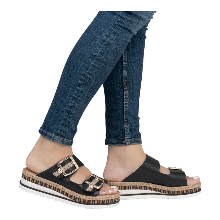 Rieker femme v7955 noir2588701_5 sur voshoes.com